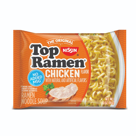 Los mejores fideos ramen con sabor a pollo