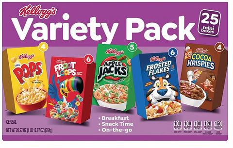Kellogs Variety Pack
